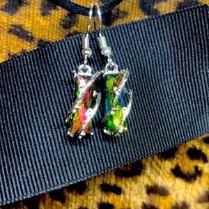 Mystic Crystal Vine Earrings